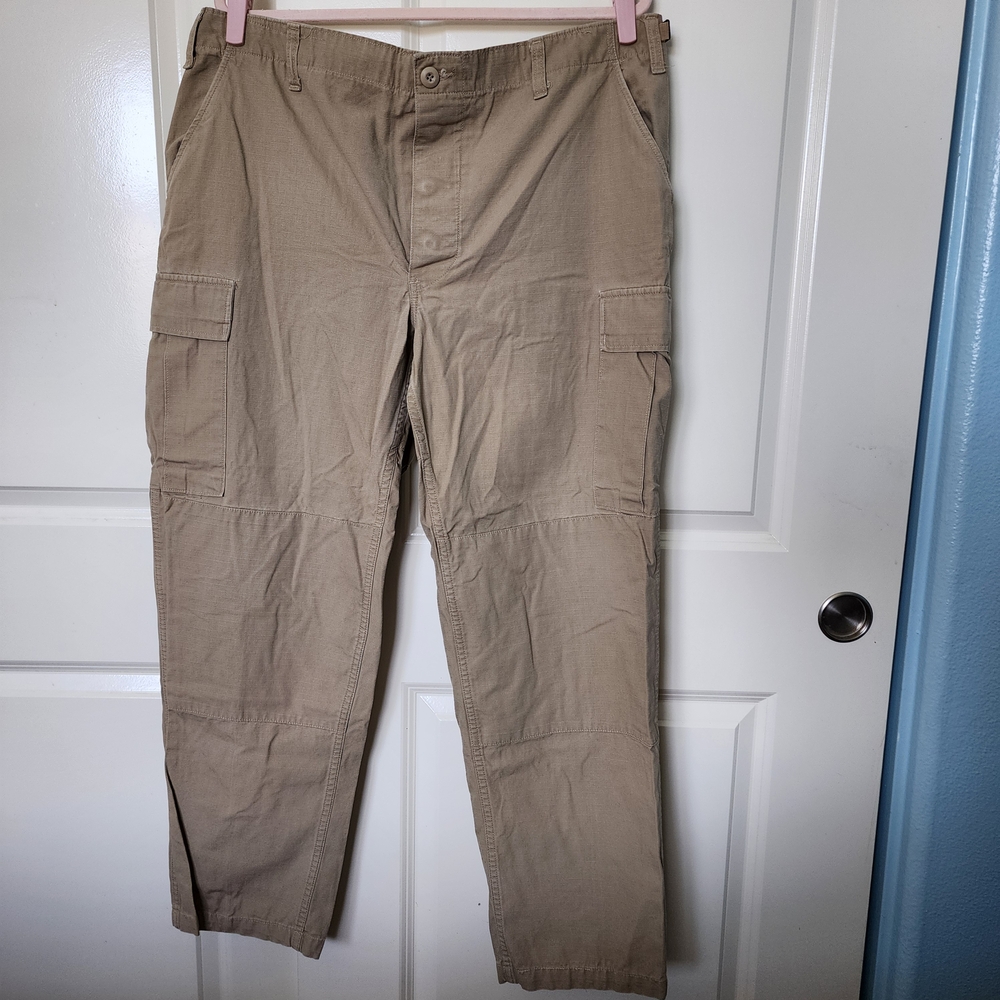 Men's Classic Tan Tactical Cargo Pants